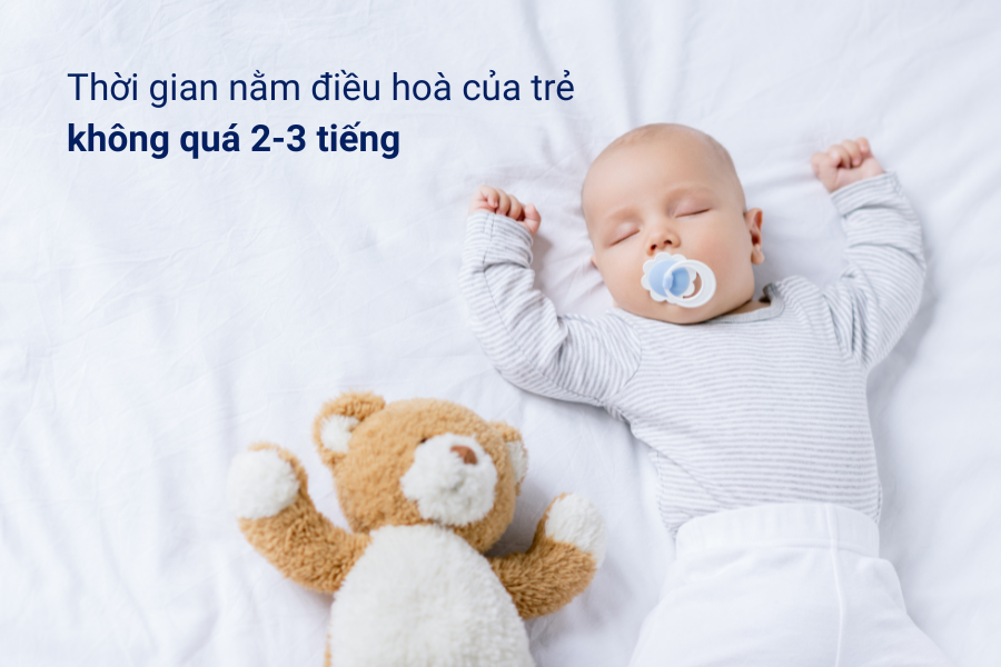 7 Kinh nghiệm khi cho trẻ nhỏ nằm phòng điều hòa