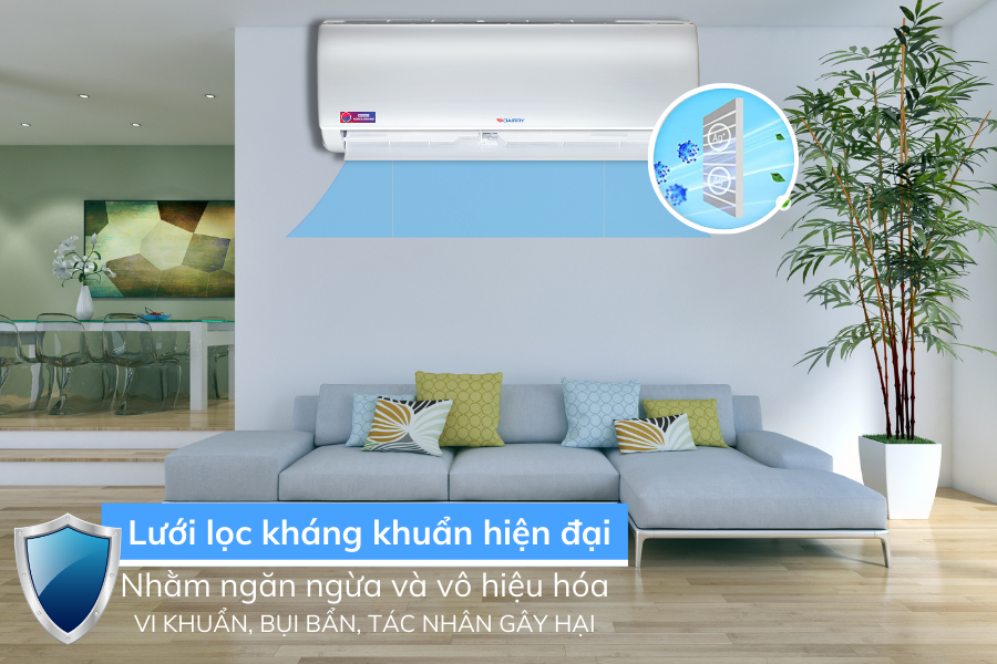 8 Công nghệ kháng khuẩn khử mùi trên điều hòa