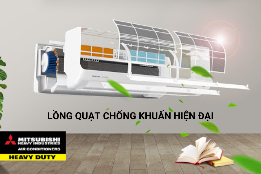 9 công nghệ mới có trên điều hòa Mitsubishi Heavy