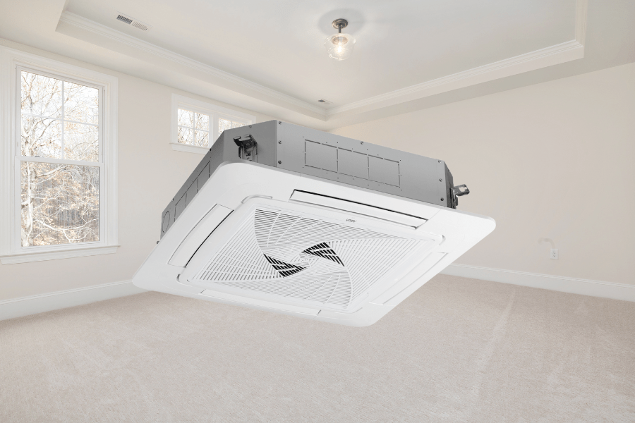 Điều Hòa Âm Trần Cassette AQUA 1 Chiều 18.000 BTU AQA-NU18TRA/AQA-NC18TRN/PB-950QB