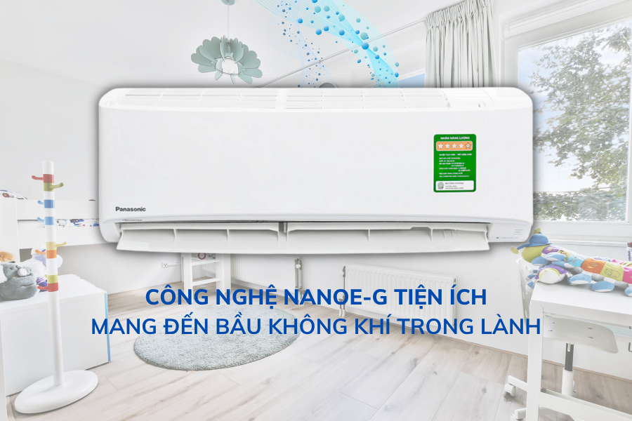 Bộ lọc Nanoe-G trên điều hòa Panasonic