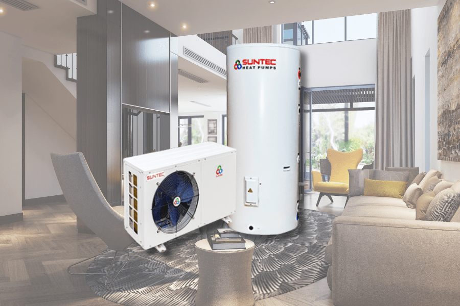Bơm nhiệt là gì Lý do biệt thự hiện đại đều cần có hệ thống Heat Pump