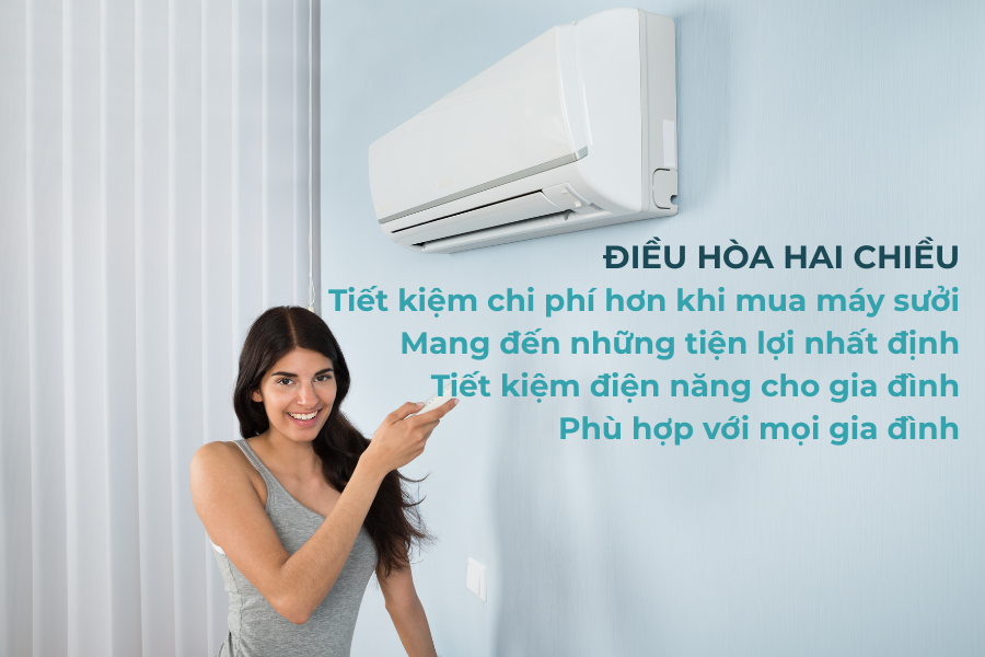 Điều hòa 2 chiều là gì? Có nên mua điều hòa hai chiều?