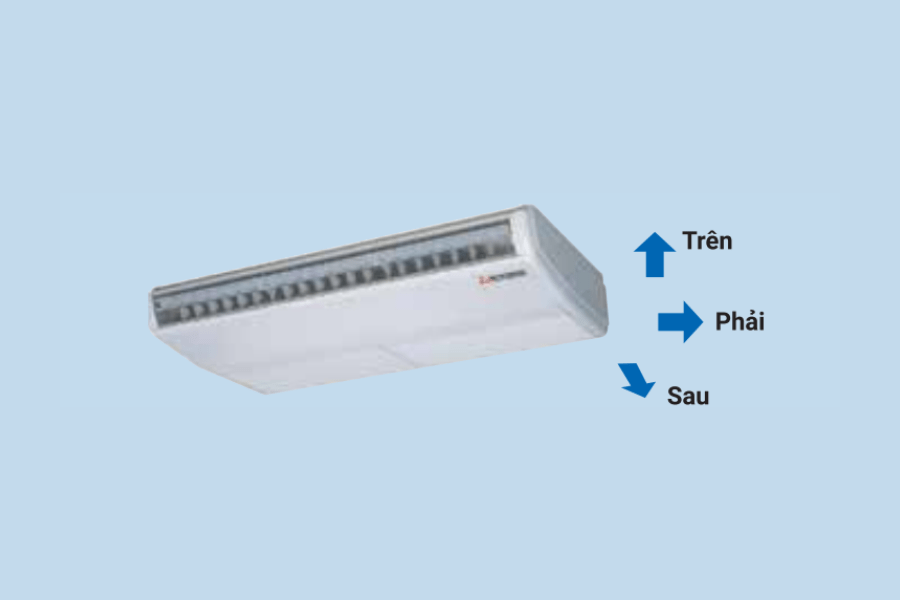 Điều hòa áp trần Mitsubishi Heavy Inverter 2.0 HP FDE50YA-W5