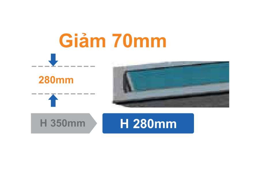 Điều hòa nối ống gió Mitsubishi Heavy inverter 24000BTU FDUM71YA-W5