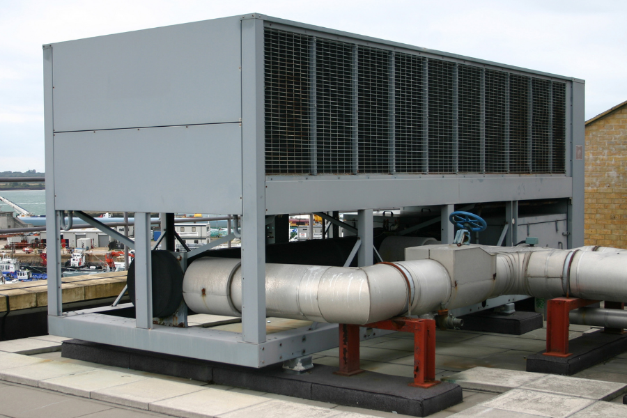 Lỗi thiết kế cụm tháp giải nhiệt thường hay gặp trong hệ thống Water Chiller