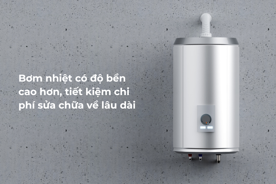 So sánh: Máy nước nóng truyền thống vs hệ thống bơm nhiệt