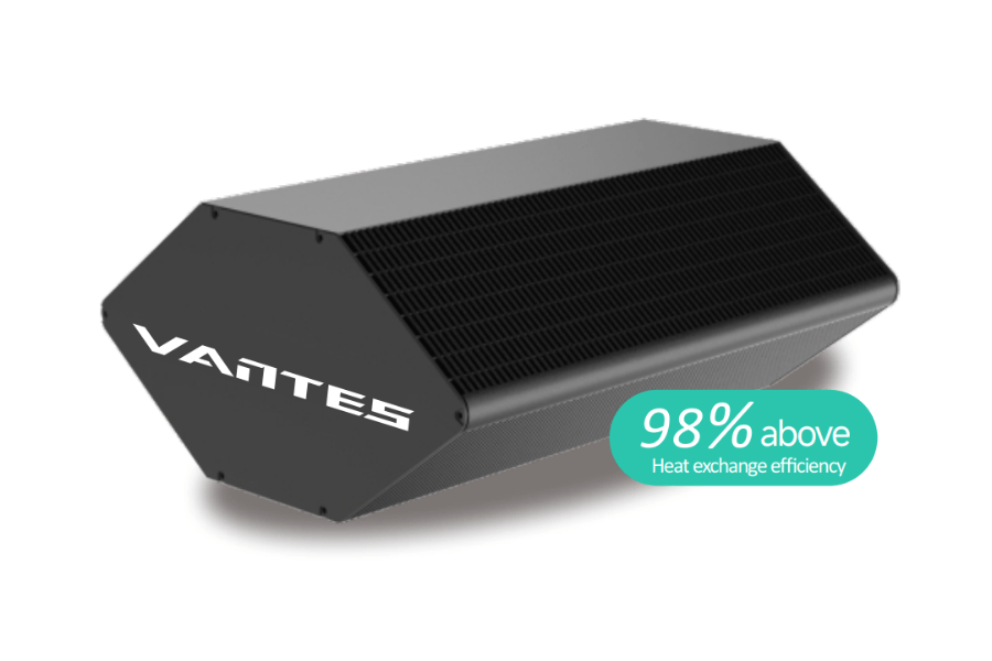 Quạt thông gió thu hồi nhiệt tích hợp hút ẩm Vantes VXX-50TH-S