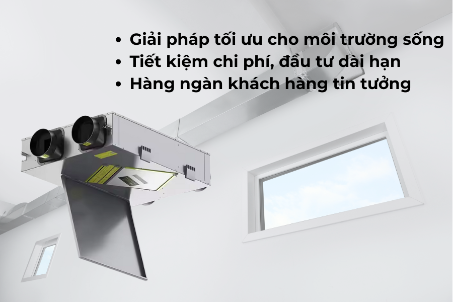 Kodisen – Giải pháp thông gió cấp khí tươi hiện đại