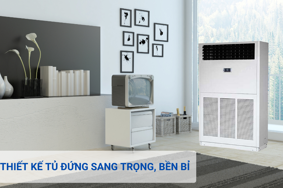 Điều hòa tủ đứng Midea 1 chiều 96000 BTU MFA-96CRDN1