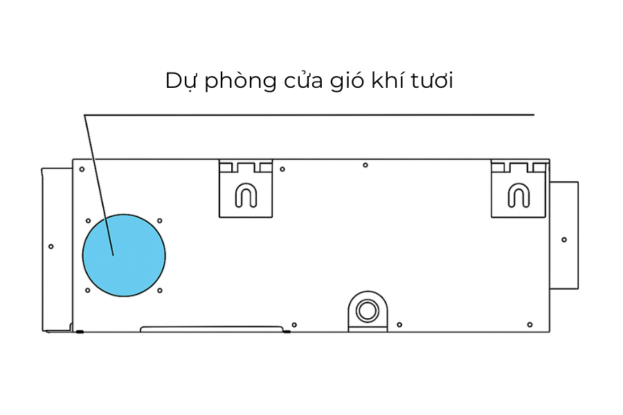 Điều hòa nối ống gió Midea 2 chiều 50000BTU MTB-50HRN1