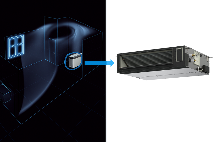 Điều hòa âm trần nối ống gió Panasonic 34000 BTU S-3448PF3HB