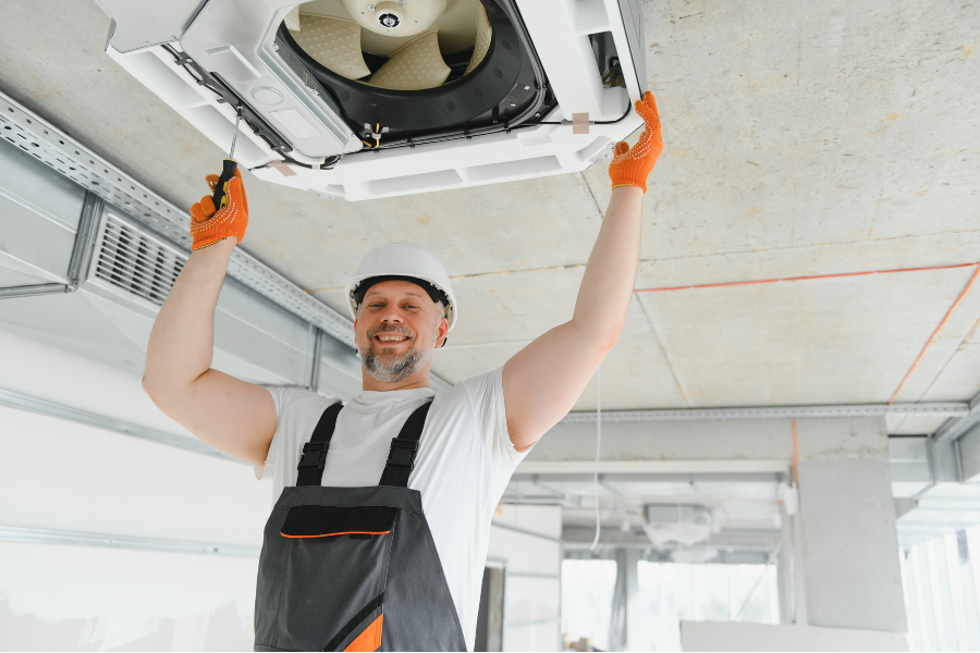 5 Bước Vệ Sinh Điều Hòa Âm Trần Nối Ống Gió Đúng Cách