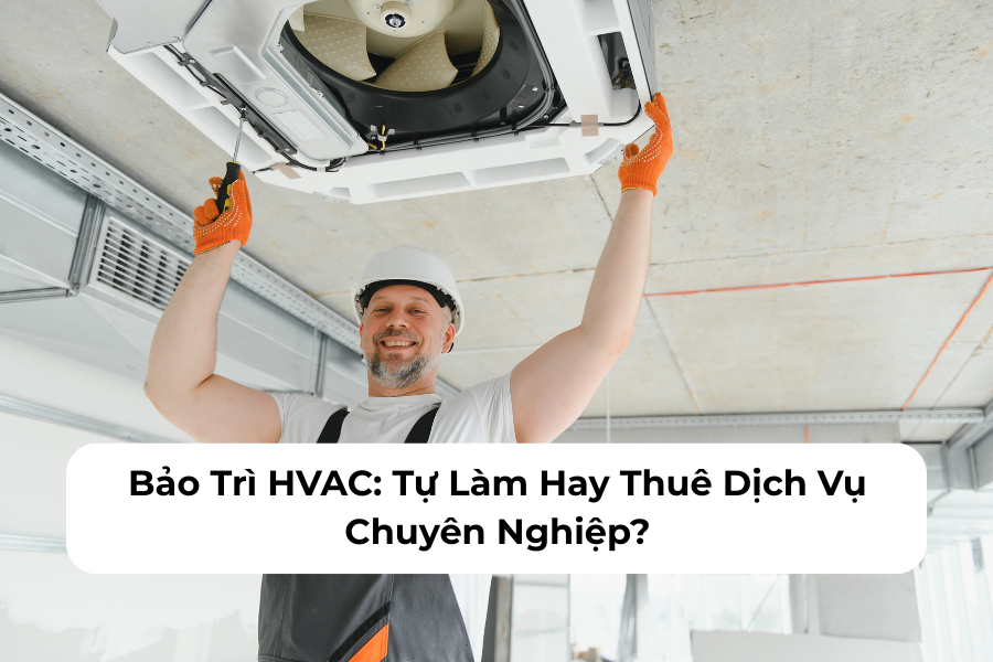 Bảo Trì HVAC Tự Làm Hay Thuê Dịch Vụ Chuyên Nghiệp