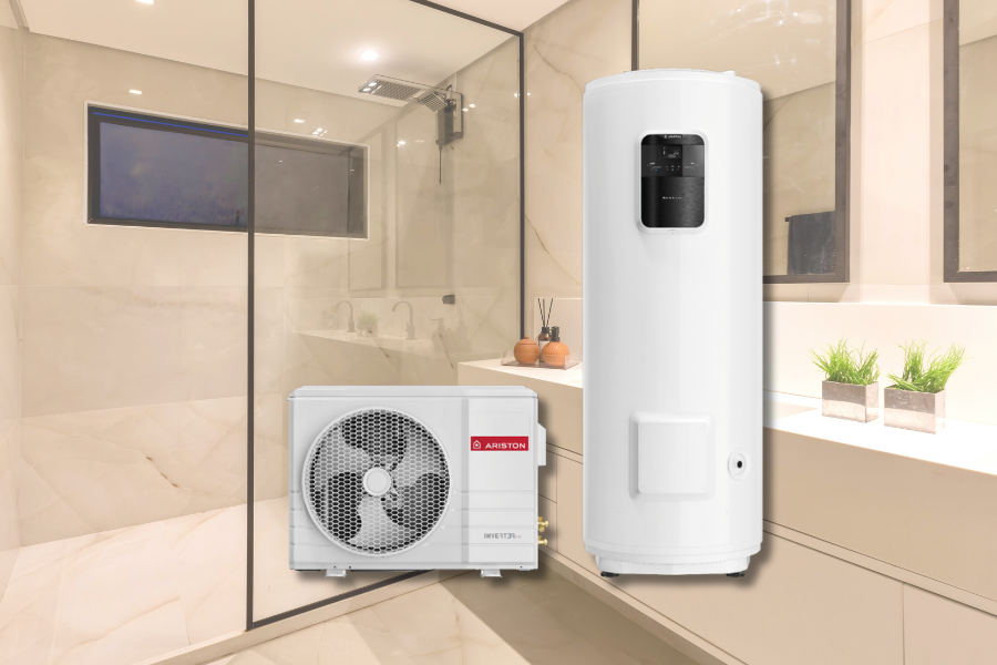 Bình nước nóng bơm nhiệt Ariston NUOS SPLIT INVERTER WIFI FS 270